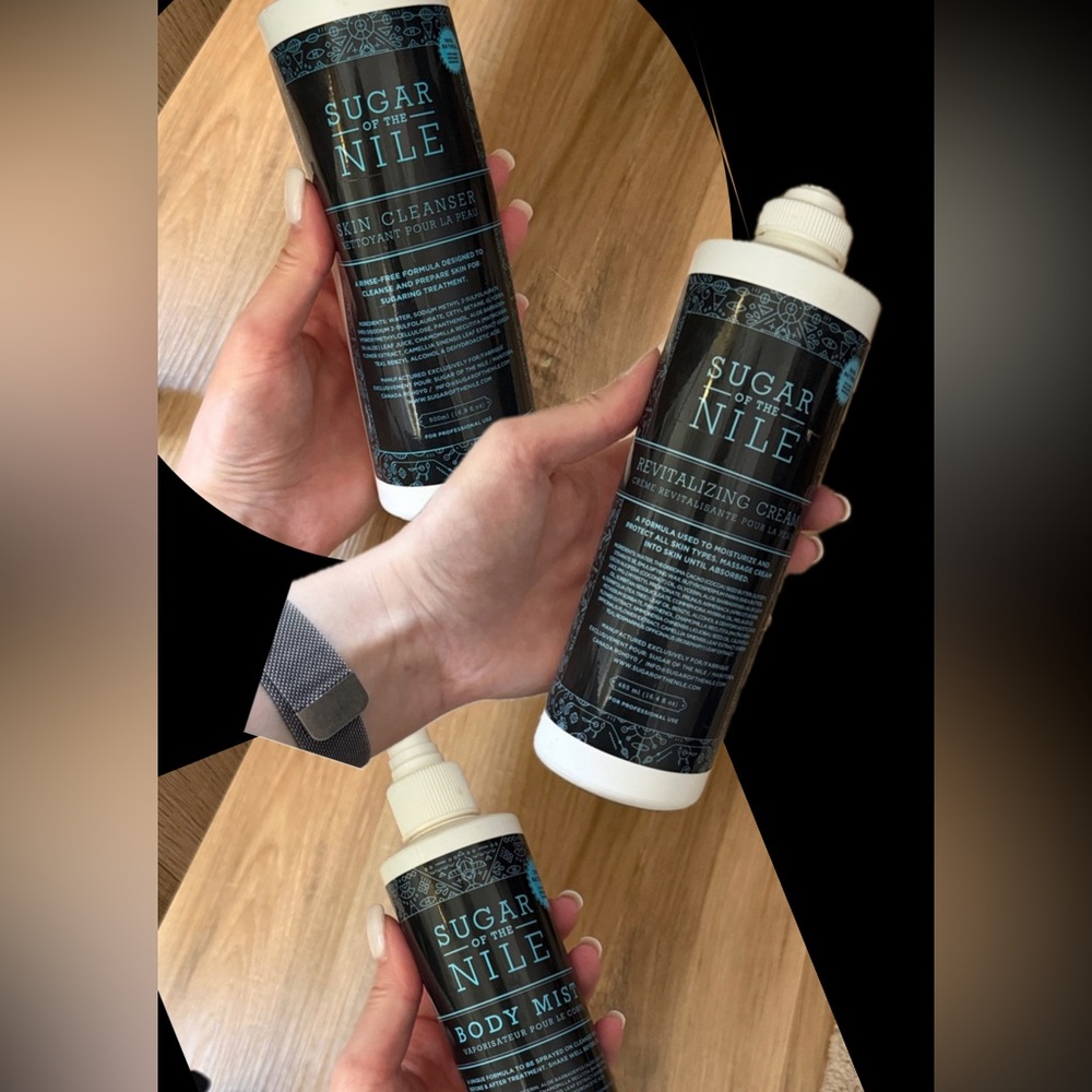 Sugar of the Line Skin Cleanser+Revitalising Cream+Body mist